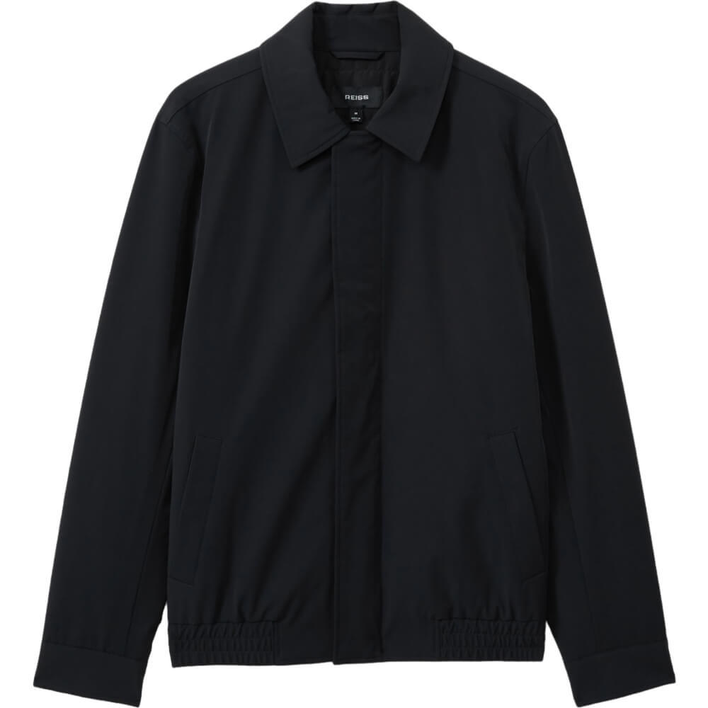 REISS COLOGNE Elasticated Hem Harrington Jacket